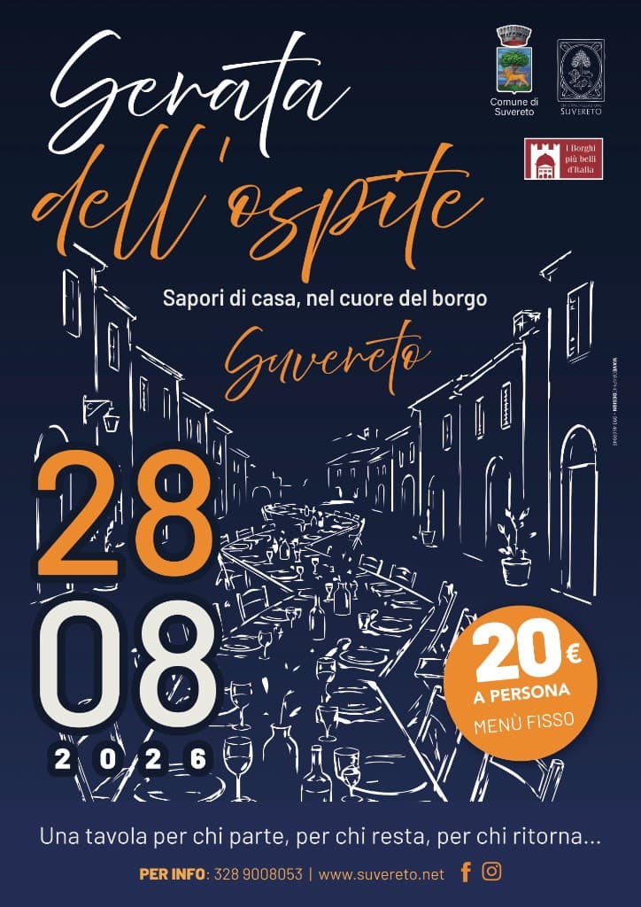 Locandina — Serata dell'Ospite